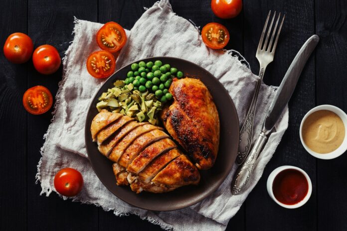 Photo by Elena Leya a plate of food